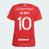 Camisa Internacional I 2025/26 Feminina Com Patrocínios